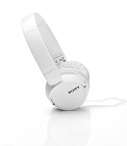Sony MDR-ZX110A Wired On Ear Headphone without Mic (White) Sony MDR-ZX110A Wired On Ear Headphone without Mic (White)